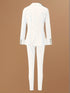 Damen Doppelreihiger Business-Anzug | Blazer & Hose im Set